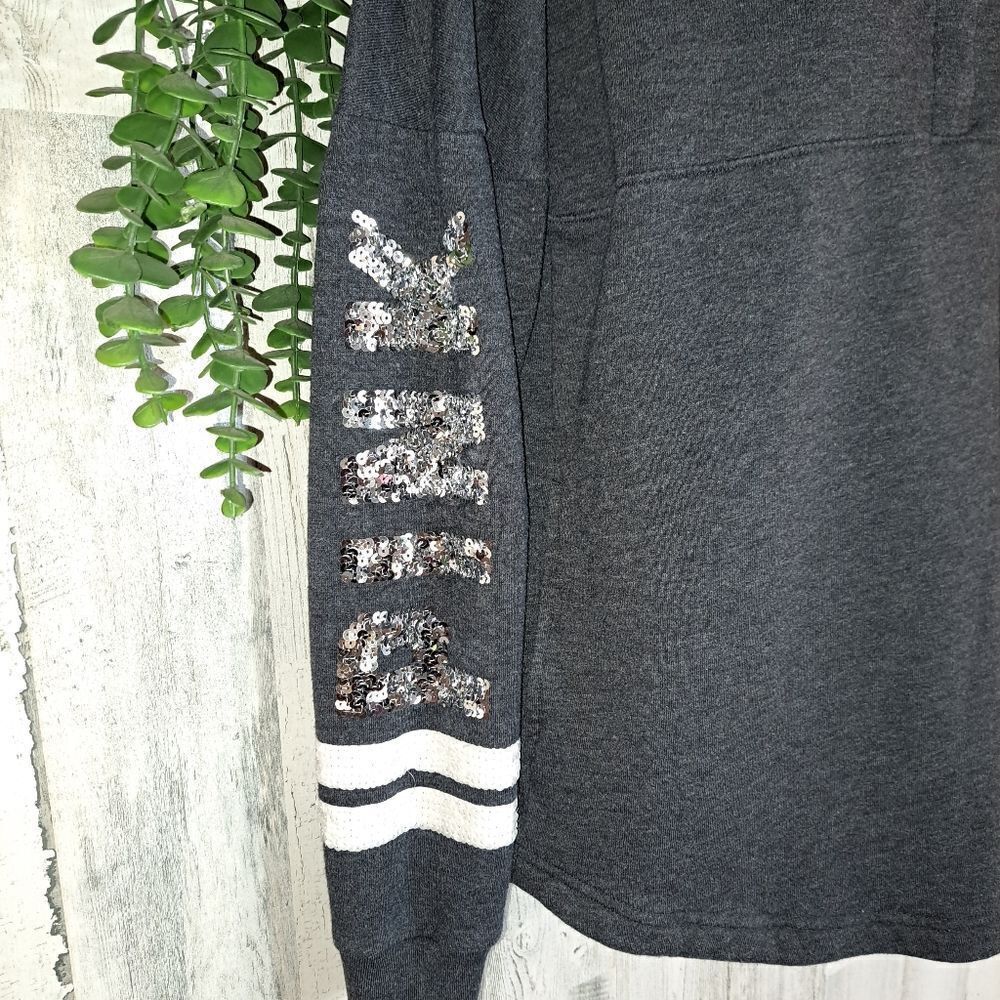 PINK Pullover Sweater with Pockets - Picture 6 of 8